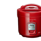 Panela Elétrica Philco - Visor Glass Premium - Vermelho | 127v